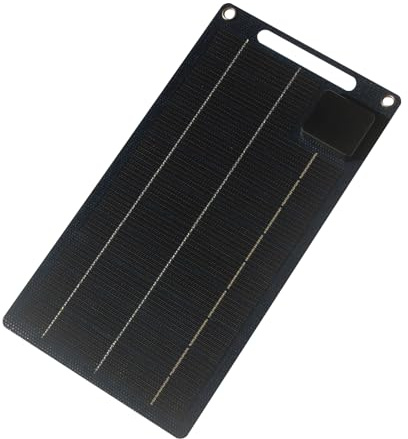 Chargeur de panneau solaire | Chargeur d'urgence de téléphone portable 100 W – Banque de charge extérieure résistante à l'eau pour voyage, camping-car, randonnée, bateau, camping, plage, survie