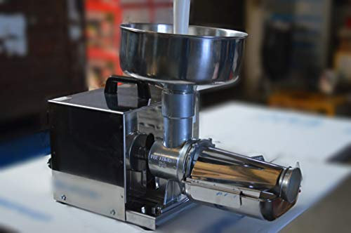 PASSAPOMODORO Spremitore ELETTRICO per Passata di Pomodoro ACCIAIO INOX Made in Italy Professionale Spremipomodoro Con Scatola