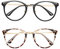 Blaulichtfilter Brillen PC Gaming Bluelight Filter Uv Anti blaulicht Damen Herren Brillen ohne sehstärke Computer Brillenfür PC Handy und Fernseher,Blue Light Blocking Glasses