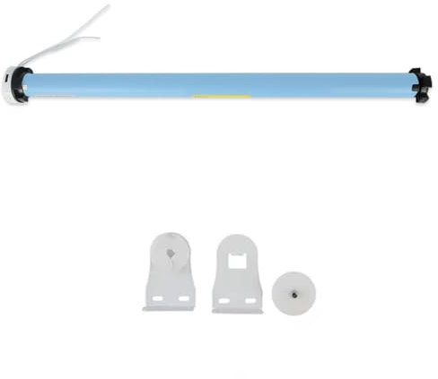 Wiederaufladbarer Zigbee Smart-Rollo-Motor für 37-38-mm-Röhre, Tuya Smart-App-Steuerung, Alexa, Google Home-Sprachsteuerung, benötigt Zigbee-Hub (nur Motor)