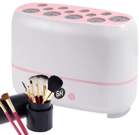 Nybhyjka Séchoir électrique pour pinceaux de maquillage, éponges, séchage rapide, température constante, cuisson lente pour outils de maquillage