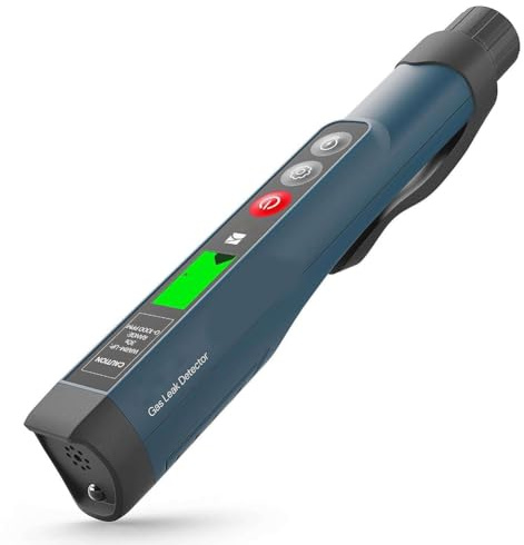 Ounfhtrttk Rilevatore Professionale di Perdite di Gas Combustibili, CO2 Naturale, Alcol, GPL, Metano, Analizzatore con Allarme Visivo Acustico