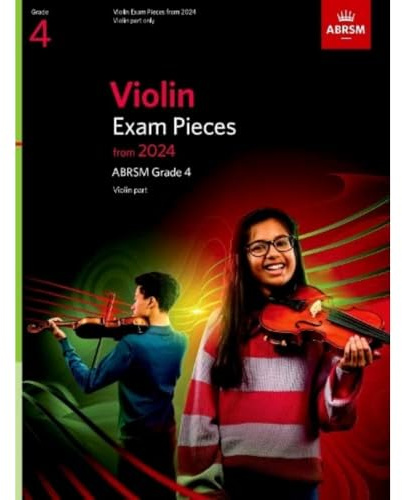 Violin Exam Pieces from 2024, ABRSM Grade 4, Violin Part