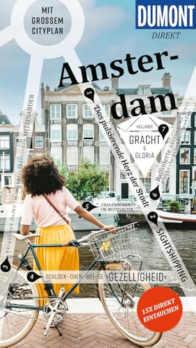 DUMONT direkt Reiseführer Amsterdam: Mit großem Cityplan