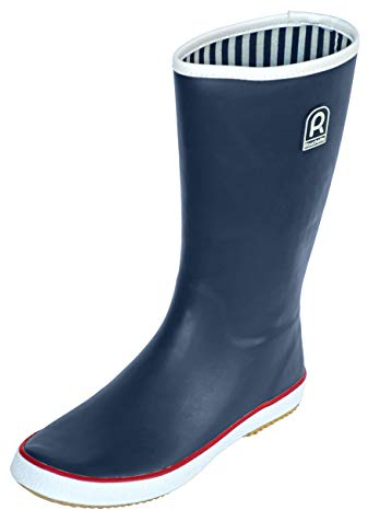Rouchette Botte Caoutchouc Homme - Bleu Navy, Taille:42