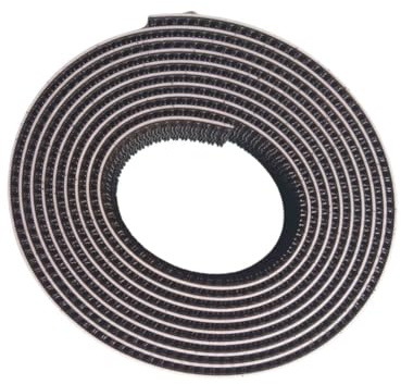 3M Dual Lock Wiederverschließbarer Verschluss SJ3550 250 Schwarz, 2,5 x 1,2 m