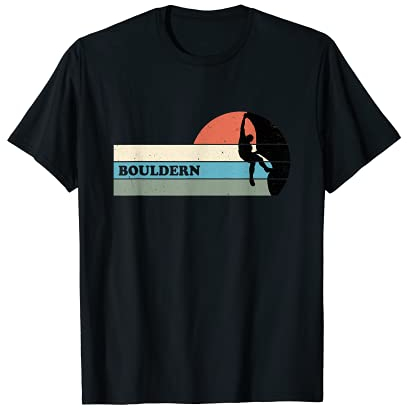 Bouldern - Bergsteigen Freiklettern Klettern T-Shirt