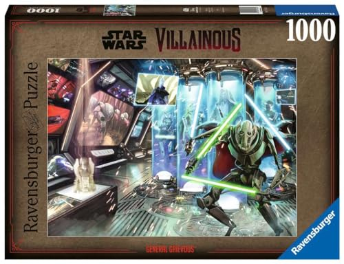 Ravensburger Puzzle 17342 - General Grievous - 1000 Teile Star Wars Villainous Puzzle für Erwachsene und Kinder ab 14 Jahren