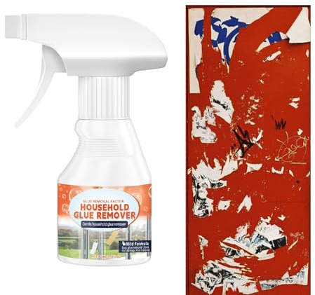 Glue Gone,Haushaltskleber Reiniger - 100ml Für Tür Boden Fliesen Möbel Spiegel Wand
