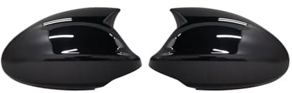 Spiegelkappen Für E90 E91 E92 E93 E81 E87 E82 E88 3 1 Serie Rückspiegel Abdeckungen Kappe Tür Spiegelkappen(ABS Black)