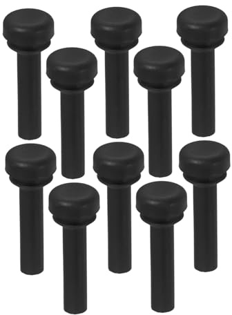 FUNNETOYU 10pcs Rubber Gas Range Feet Replacement Non Slip Stove Grate Feet Pads for Gas Cookers Stable Height Support