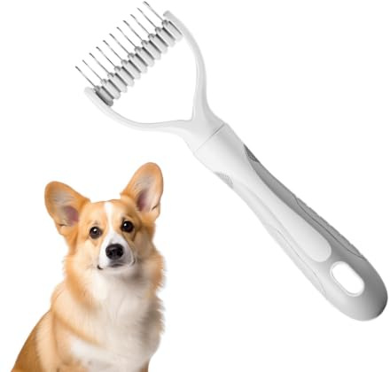 Hundborste, hundborste, dubbelsidig underullborste för , ergonomisk kattvård, hundskötselkam