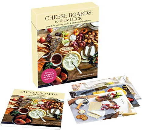 Cheese Boards to Share Deck: 50 cards for stunning boards & platters to style at home (Recipe Card Decks)