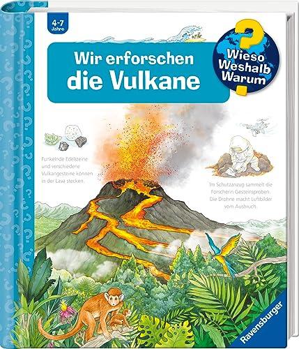 Wieso? Weshalb? Warum?, Band 4 - Wir erforschen die Vulkane (Sachbuch ab 4 Jahre - mit Klappen) (Kernreihe, 4)