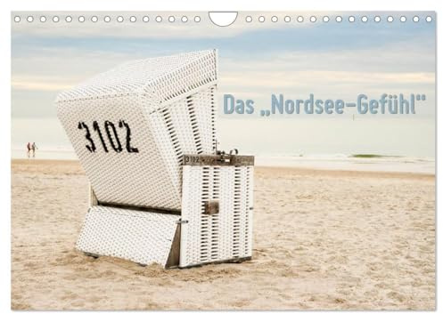 Das Nordsee-Gefühl (Wandkalender 2026 DIN A4 quer), CALVENDO Monatskalender: Die hier abgebildeten Fotos fangen dieses ganz bestimmte Nordsee-Gefühl ein und bringen es nach Hause. (CALVENDO Natur)