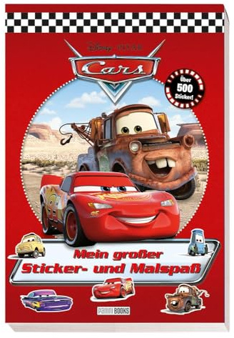 Disney PIXAR Cars: Mein großer Sticker- und Malspaß: über 500 Sticker!