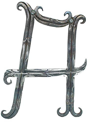 Numéro de maison Fer forgé Acier | Lettre A | Grande | 180x100 mm | Acier (brut) S235JR, A