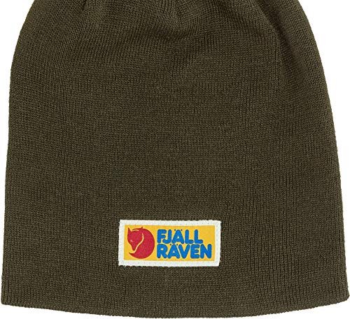 Fjallraven 78147 Vardag Beanie Hat Unisex-Adult Deep Forest One Size