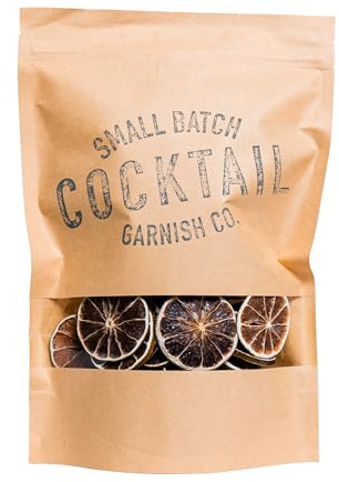Cocktail Garnish Co. Ruedas de lima deshidratadas, 85 g, más de 55 rebanadas