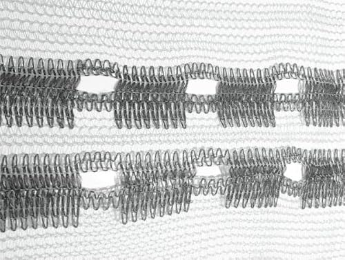 Gerüstschutznetz 3,07 x 10 m grün weiß Gerüstnetz Staubschutznetz Staubnetz Farbe Weiß