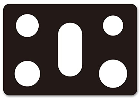 [FanXm] Custom Fit Stove Protectors for LG 30 Gas Range (Models LRG3093, LRG3095, LRG3061, LRG3193), Reusable Non-Stick Burner Liners, Heat Resistant Stovetop Covers, Dishwasher Safe, Black