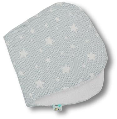 pic Bear Spucktuch Honey | großes Spucktuch 41 x 20 cm | besonders saugstarkes Frottee | Baumwolltuch weich & antiallergisch (3, Ice Stars)