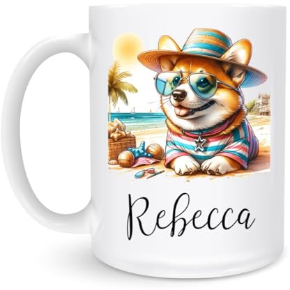 Tazza Da Ufficio Corgi Latte Thè Mug Personalizzata Tazza Da Caffè In Ceramica Tazza Personalizzata 330Ml