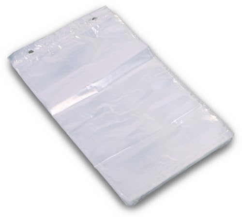 Flachbeutel, Folienbeutel, LDPE, geblockt, transparent, 200 x 300 mm, 1000 Stück