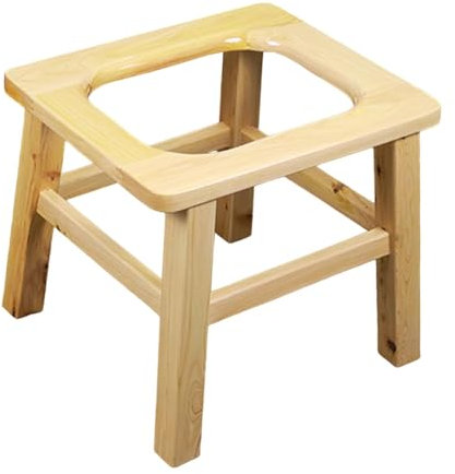 harayaa Hocktoilettenhocker, Toilettenstuhl, Badezimmer, tragbar, multifunktional, erhöhter Toilettensitz, Hilfshocker für Erwachsene und ältere Menschen, 30cm