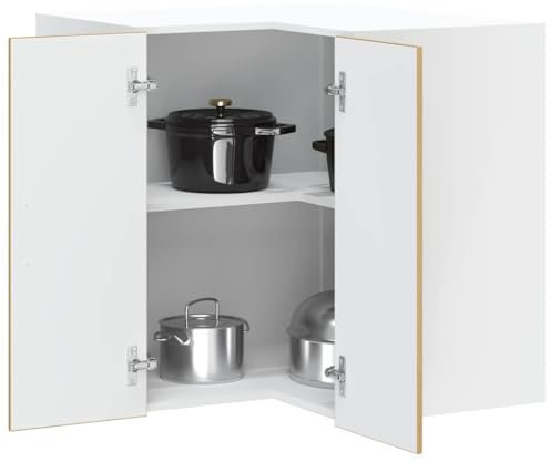 Generisch Küchen-Eckhängeschrank Kalmar Artisan-Eiche Holzwerkstoff,jiangboyue-853626