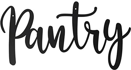 Cabilock Einzigartiges Schwarzes Eisen-kunst Wandornament Buchstabenwand-dekoration Für Zuhause Einfaches Buchstaben-schild Fürs Büro Und Wohnzimmer Stabile Wandhalterung Vielseitige Wandde