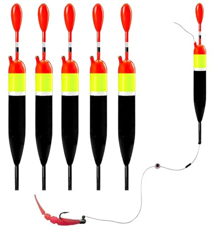 Angelposen Set, Schwimmer Angeln, Posen Angeln Schwimmer, 5 Stück 10g Angelposen Und Bobbern, Angeln Schwimmt Posen Set, Posen Angeln Set, Fischen Posen, Schwimmer Set Angeln, Schwimmer Angeln Forelle