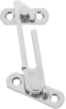 HOMSFOU Tope Limitador De Ventana De Acero Inoxidable Pestillo De Seguridad Para Ventana Abatible Instalación Rápida y Resistente Gancho De Retención Para Control De Apertura y Seguridad e