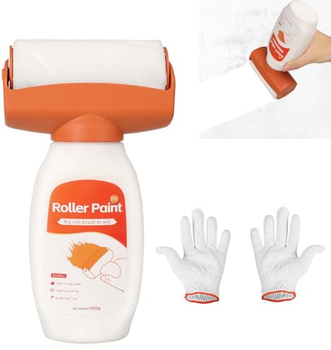 SOS Wandfarbe Weiß Roller, 500g Molto SOS Easy Wandfarbe Weiß Rollbürste, Wandradierer Für Weiße Wände