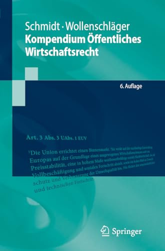 Kompendium Öffentliches Wirtschaftsrecht (Springer-Lehrbuch)