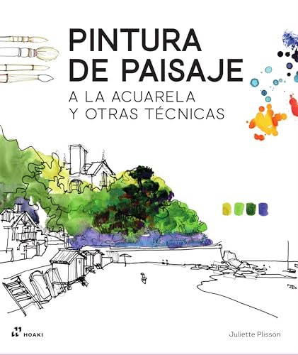 Pintura de paisaje a la acuarela y otras técnicas