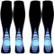 Calves Kelson (2 Pairs) Compression Socks/Stockings for Men & Women,Speed Up Recovery Circulation, Best Graduated Athletic Fit for Travel, Running, Nurses,Shin Splints, Flight,Maternity