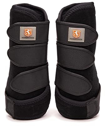 Horsecode Gamaschen Black Basic Fesselkopfgamaschen M