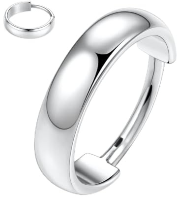 hengkaixuan 18G Huggie-Ohrringe mit Scharniersegment 316L-Chirurgenstahl Kleine Creolen Muschelknorpel-Ohrringe mit nach außen gerichteter breiter Kuppelfläche 10 mm 12 mm