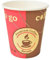 Tidyard Gobelet à café jetable 1000 pcs Papier 240 ML (8 oz)