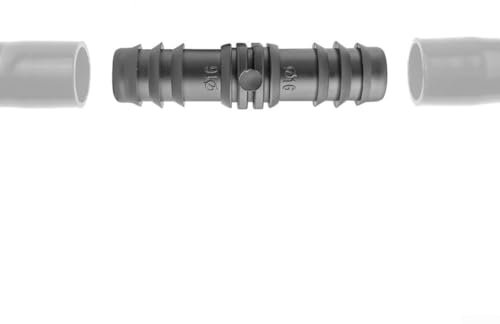 Paquete de 10 conectores de manguera rectos esenciales para sistemas de riego eficientes