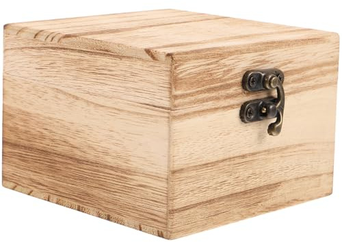 WATIIFUFU Scatola per Orologi in Legno e Tessuto Leggera, Organizer per Orologi e Piccoli Oggetti per Viaggio All'aperto Design Compatto e Funzionale