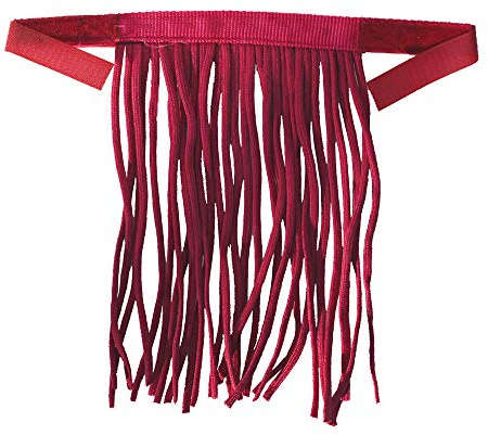 Rhinegold 0 Fly Fringe-Cob-Raspberry