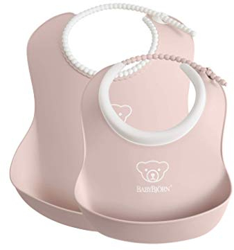 BabyBjörn Lätzchen set, 2er-pack, Blassrosa