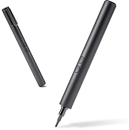 Wowstick Mini Elektro-Schraubendreher, 56 Bits und 3 wiederaufladbare LED-Leuchten Schraubendreher-Set (62)