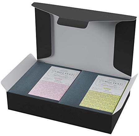 Japanese Tea Gift Box by CHILL TEA Tokyo - 30 Tea bags ×2 (Sakura and Yuzu)