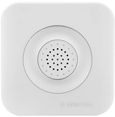 Carillon D'avertissement 12 Volts Carillon de Porte 6 Volts Plastique ABS Sonnette Filaire 12 V Système de Contrôle D'accès à la Maison Prenant en Charge le Carillon de Porte sans