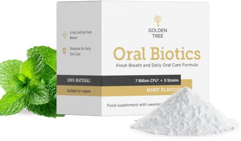 Golden Tree Oral Biotics – Probiótico Oral, 30 Sobres