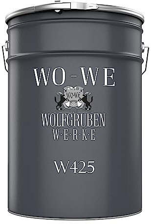 WO-WE Türen und Fensterlack 3in1 Türenlack Holzfenster Farbe Metall Anthrazitgrau - 2,5L