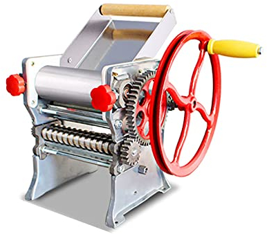 Máquina para hacer pasta, máquina para hacer pasta fresca de acero inoxidable, máquina para hacer fideos manual multifuncional, máquina para hacer pasta con piel de bola de masa, cortador de